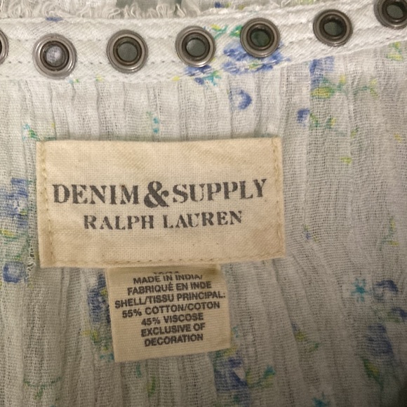 Ralph Lauren (Denim and Supply) blouse. Size M - Picture 9 of 11